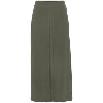 Lascana Maxirock in Khaki, figurumspielend, Gr. 38