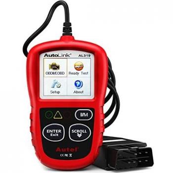 Autel AutoLink AL319 Universal OBD2 Reader Car Diagnostic Scanner Tool Vehcle Engine Fault Code Reader