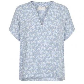 Damen Kaffee Shirt, Farbe Blau, Größe 46 – AÑO