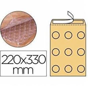 Sobre à bulles crème Q-Connect F/3 220 x 330 mm, boîte de 50 unités
