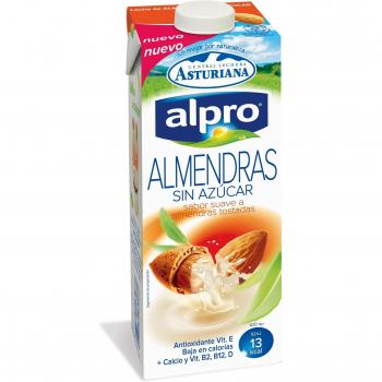 Alpro Bebida de Almendra sin Azúcar, 1 lt (Brik)