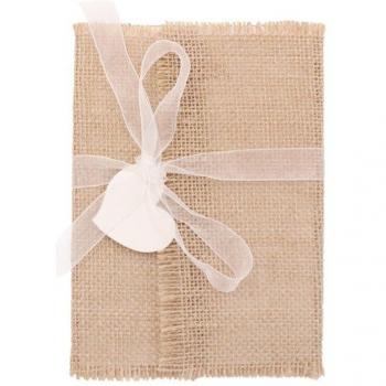 Country Style Burlap Wedding Invitations
