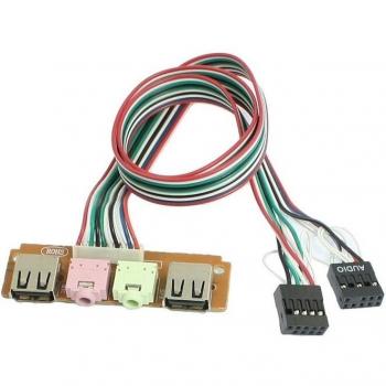 Boîtier d’ordinateur : panneaux avant, ports USB, écouteur ligne