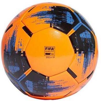 Adidas Herren Fußball Team Winter Ball – Solar Orange, Schwarz, Blau, 5.0