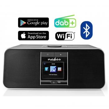 Radio Wi-Fi Nedis RDIN5005BK