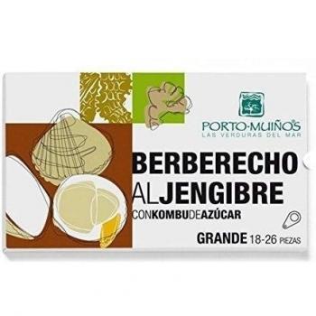 Berberechos Ecológicos al Jengibre con Kombu Porto Muiños