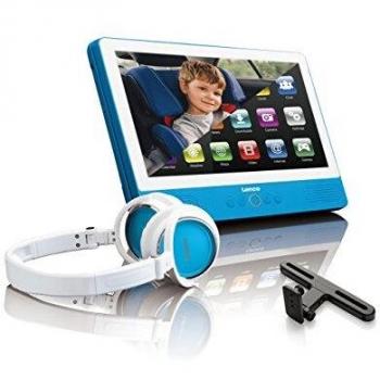 Lenco TDV‑901 9‑Zoll tragbarer Android‑DVD‑Player – 4000 mAh Akkulaufzeit, WLAN