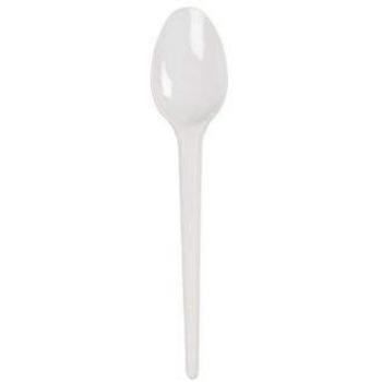 Stalwart U640 Plastic Cutlery Dessert Spoon (Pack of 100)