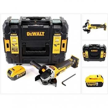 DeWalt DCG 405 NT 18‑Volt Akku-Winkelschleifer (125 mm) inkl. 5,0 Ah Batterie & TSTAK‑System