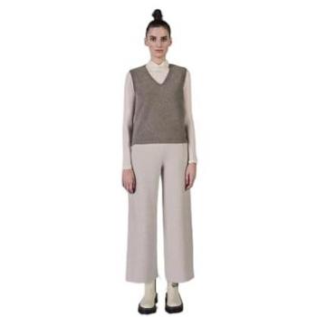 Stapf Damen Strickhose Pauline in heller Farbe