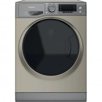 Hotpoint Washer Dryer Combo, Large Capacity 10kg, Grey, A-Rated Energy Efficiency, 1400 RPM Spin Speed