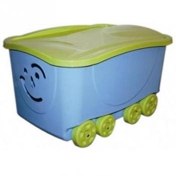 FANCY SMILE BOX 47,5L Tapa y Ruedas Colores Surtidos Mondex