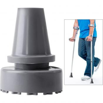 Anti-Slip Rubber Crutch Tips 19mm