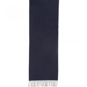 Schal aus Schurwolle mit Label-Stitching
