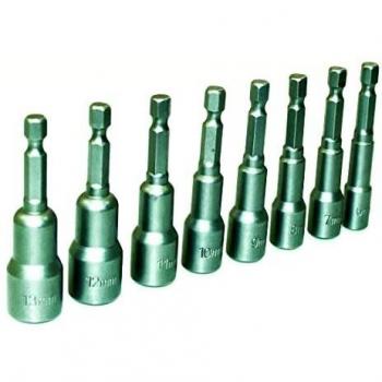 Amtech 8-Piece Metric Nut Driver with Magnetic Tips