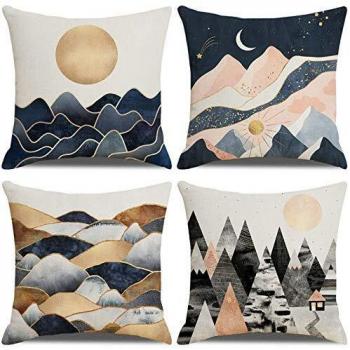 Mountain Glow Decorative Throw Pillows