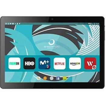 Tablet 10″ BRIGMTON BTPC‑1022 y funda BTAC‑109 en negro