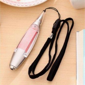 LED Light Pen and Sticky Notes 3-in-1 Lanyard for Children
