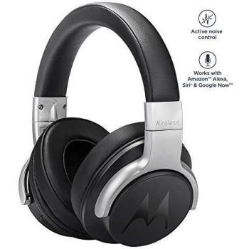 Motorola Escape 500 ANC | Bluetooth Kopfhörer mit Geräuschunterdrückung | 12 Std. | Schwarz