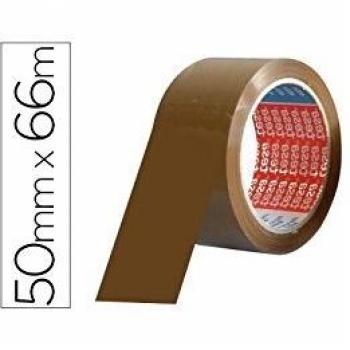 Cinta adhesiva Tesa pvc color marron 66 mt x 50 mm para 04120-00042-00