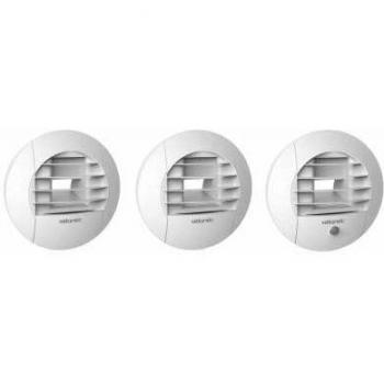 Pack de 3 Bouches Hygroéglables T3/7HB avec Manchons Griffe et 230V