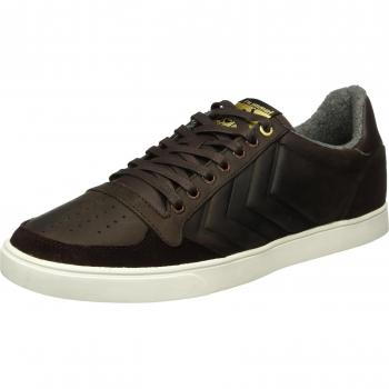 Hummel Slimmer Stadil Mono Oiled LOW, Sneakers Basse Unisex – Adulto, Marrone (Coffee Bean)