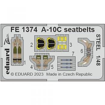 Cinturino di Sicurezza A-10C 1/48 STEEL Academy