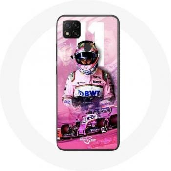 F1 Racer Pink Case for Xiaomi Redmi 9C – Sergio Pérez