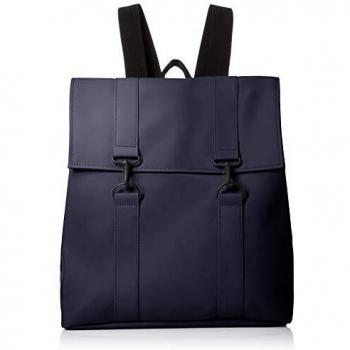 Zaino Rains Blue‑Black Unico