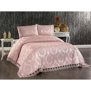 Parure de lit double taille Demontis en tissu jacquard