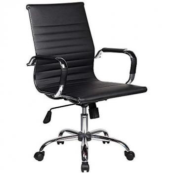 SERENA Executive Chair – Silla de Oficina Negra con Ruedas