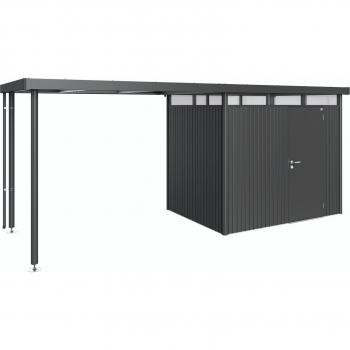 Casetta HighLine Tetto Laterale Biohort Grigio Scuro
