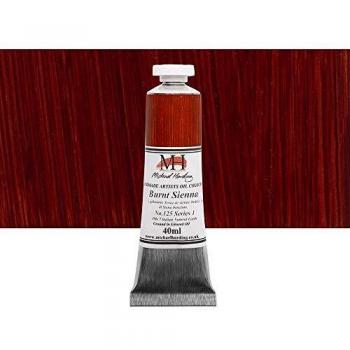 Michael Harding Signature Series Oil Paint: 40ml Burnt Sienna