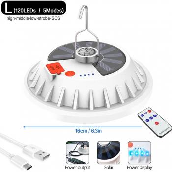 Zonne-energie LED Lamp voor Buitengebruik