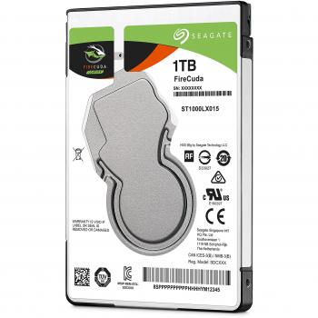 NEW Seagate FireCuda ST1000LX015 Internal SSHD Hard Drive with Form Factor, Cache & SATA Speeds for PC and PS4