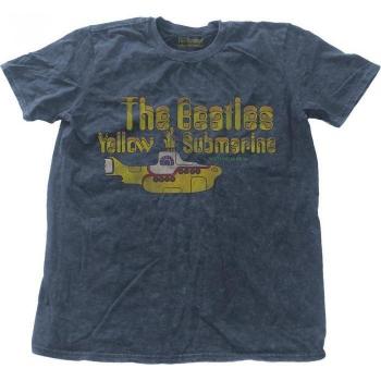The Beatles Yellow Submarine XL Blu Denim Shirt