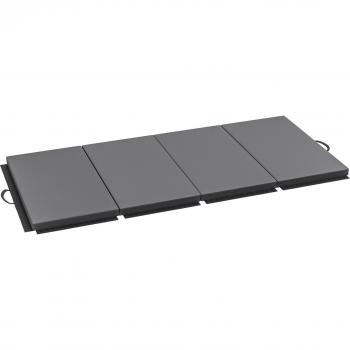 Colchoneta de Ejercicio HOMCOM Gris 180x80x5 cm