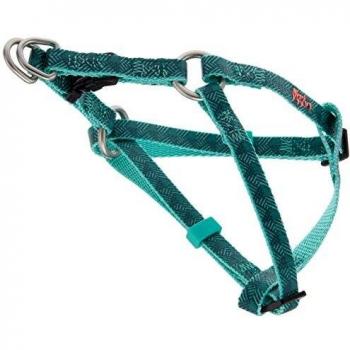 Beeztees Nylon Borsttuig Geo donkergroen 26-40 cm x 10 mm