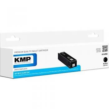 KMP Black Ink Refillable Cartridge L0R12A H169BX for HP 981X