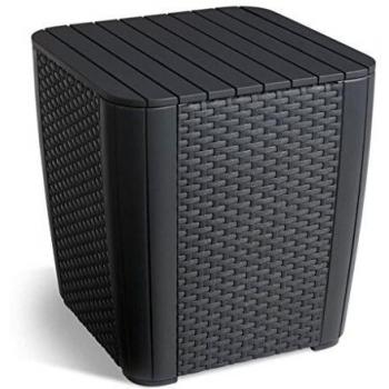 Keter Luzón Mesa de exterior, Color gris, Normal