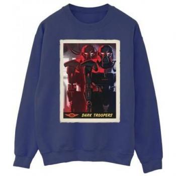 Herren-Sweatshirt „Mandalorian Dark Troopers“ L in Weiß