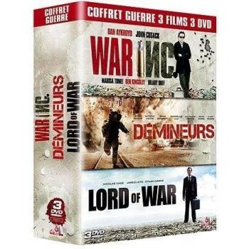 DVD Coffret war : war inc   démineurs   lord of...