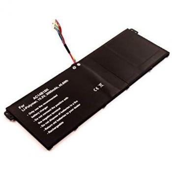 Acer Aspire 7 A715-72G-77TV Ersatzakku Li-Pol 15,2 Volt 3000 mAh schwarz