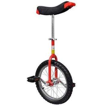 Monociclo Rosso 16 Pollici Regolabile
