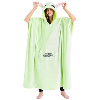 Disney Mandalorian Long Green Poncho for Men