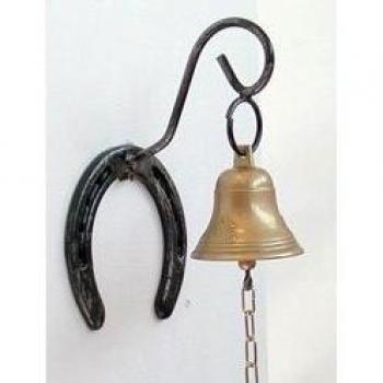 Campana in Ferro di Cavallo per Ingressi e Portoni Rustici