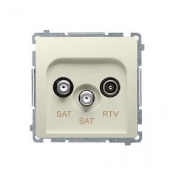 Kontakt BMZAR+SAT3.1-P2.01/21 Set di accessori SAT Argento