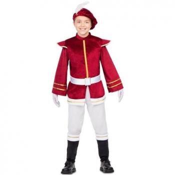 Disfraz para Niños My Other Me Granate Gorro Chaqueta Pantalones, Talla 3-4 Años