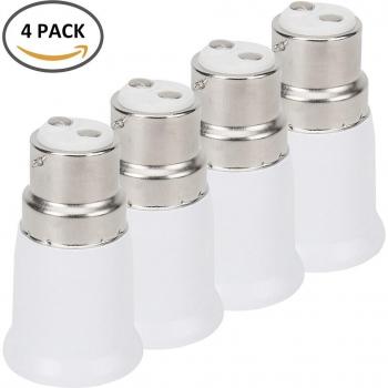 Convertidor Duradero para Lámpara LED – 4 Portas, Base B22/E27
