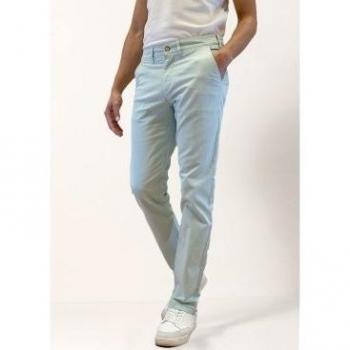 Pantaloni Chino Bendorff Uomo Casual Verde 34